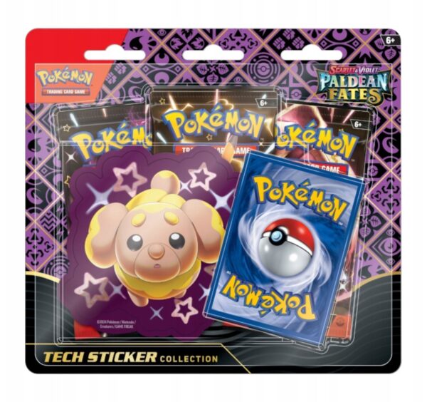 Pokémon TCG: Paldean Fates Tech Sticker Collection Fidough